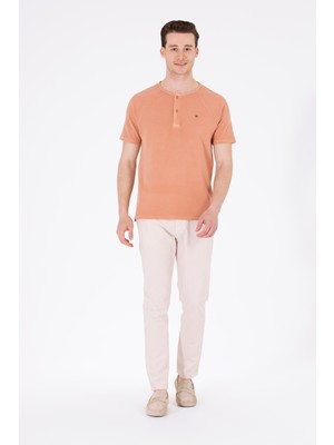 U.S. Polo Assn. Erkek Camel Pantolon (Kanvas-Chino) 50263803-VR015