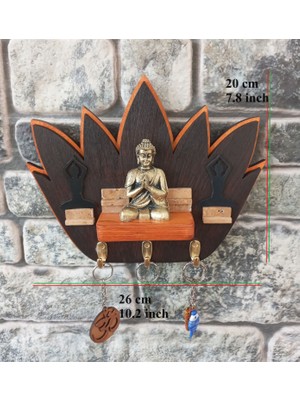 Gökçen Hobi Buda Buddha Anahtar Askısı