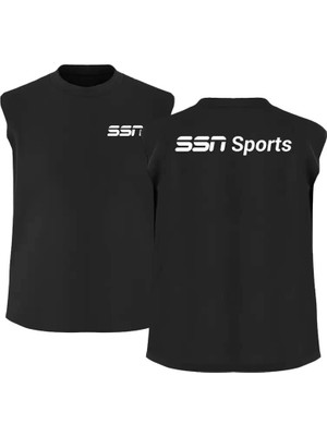 SSN Sports Style Nutrition Fitment Kolsuz Slim Fit Bisiklet Yaka Tshirt