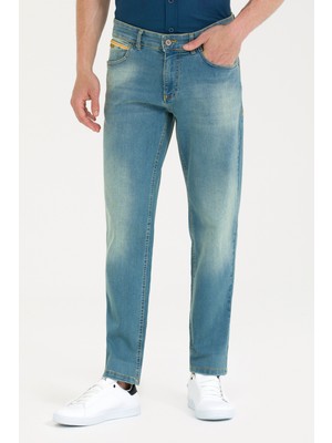 U.S. Polo Assn. Erkek Açık Mavi Jean Pantolon 50264631-DN0021