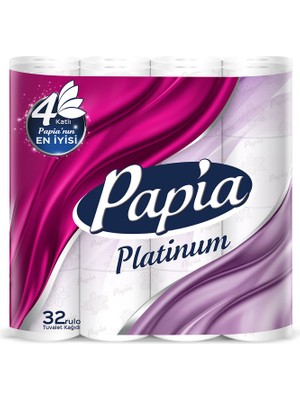 Papia Platinum Tuvalet Kağıdı 32 Rulo