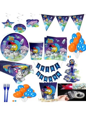 Kikajoy Kral Şakir Tam Set 8 Kişilik Parti Seti