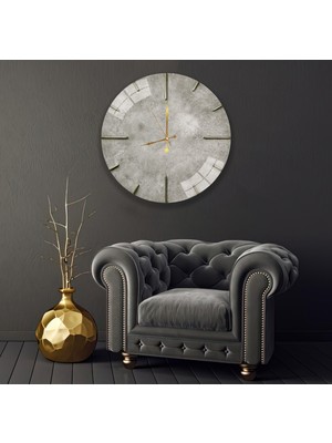 Emya Home Stone Gold Cam Saat - 60 cm