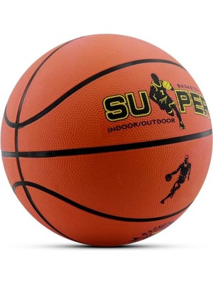ByKurt Orijinal Basketbol Topu Iç Dış Mekan Pompa Hediyeli 7 Numara Turuncu