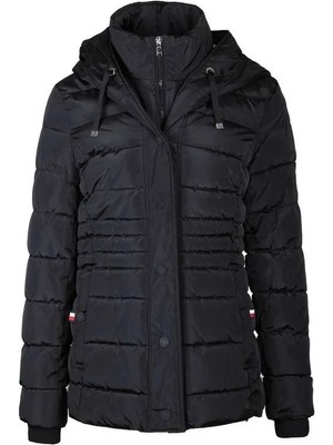 Tommy Hilfiger Kadın Mont Tw2Mp121-Black