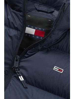 Tommy Hilfiger Erkek Marka Logolu Günlük Kullanıma Uygun Lacivert Yelek DM0DM17893-C1G