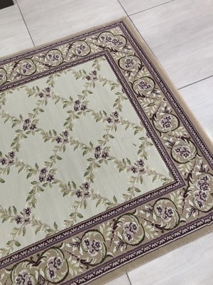 Burak Halı Saray  Tifanny 10106 Krem-2 125X180 Kırmızı 2,25 M2 Halı