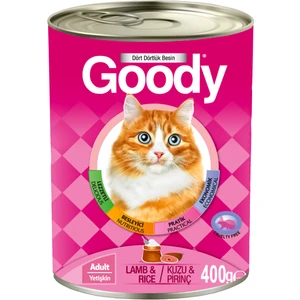 Kuzu Etli & Pirinçli Kedi Konservesi 400 Gr