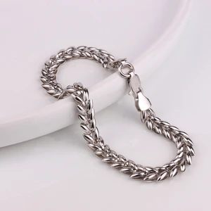 CLG Silver 925 Ayar Gümüş Başak Bileklik