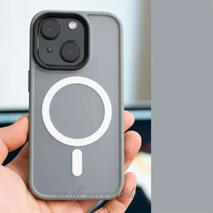 M.TK Moveteck Apple iPhone 15 Kılıf Mat Magsafe Wireless Şarj Destekli Lansman