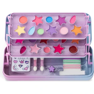 Little Unicorn 3 Katlı Makyaj ve Toka Seti