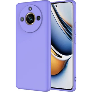 Techno Guru Realme 11 Pro Plus Içi Kadife Dolgulu Şık Candy Lansman Silikon Kılıf