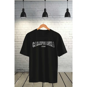 Unisex California Baskılı Tshirt