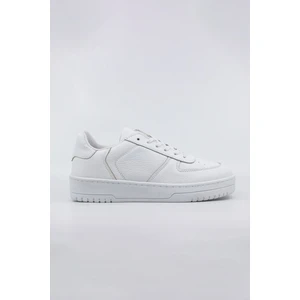 Exclusive Vaken Babe Deri Günlük Casual Unisex Sneaker Spor Ayakkabı (Beyaz)