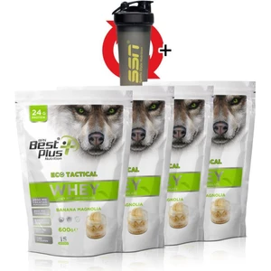 BPN Best Plus Nutrition Eco Tactical Whey Protein Tozu 600GR Banana Magnolia 4lü Paket