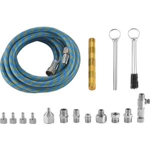 16PCS Airbrush Adaptör Seti, Airbrush Adaptörü, Hızlı Bırakma Konnektörü, Hava Kompresörü Için Airbrush Sprey Temizleme Aracı (Yurt Dışından)