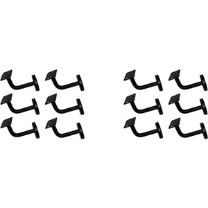12 Adet Paslanmaz Çelik Merdiven Küpeşte Braketi, Ağır Merdiven Ray Desteği, Korkuluk Braketleri 60MM x 60MM (Yurt Dışından)