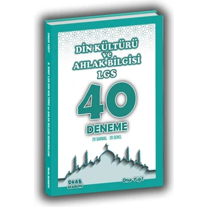 DKAB Akademi 8. Sınıf LGS Din Kültürü ve Ahlak Bilgisi 40 Deneme