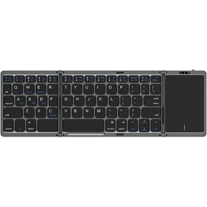 Katlanabilir Multifonksiyonel Touchpadli Kablosuz Klavye Recci RCS-K01