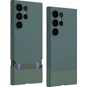 Cool-M Case Samsung Galaxy S24 Ultra Kontrastlı Renk Çıkarılabilir Manyetik Pc Kapağı (Yurt Dışından)