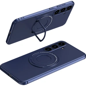 Samsung Galaxy S24+ Manyetik Kickstand Kılıfı Magsafe Damla Koruması ile Uyumlu (Yurt Dışından)
