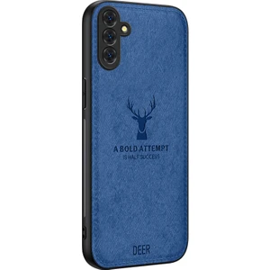 Samsung Galaxy S24+ Yumuşak Doku Geyik Deseni Şok Geçirmez Telefon Kapağı (Yurt Dışından)