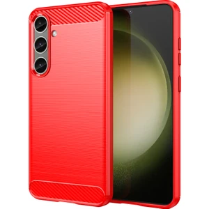 Samsung Galaxy S24+ Dar Kesim Kapak Tpu Karbon Fiber Doku Telefon Kabuğu (Yurt Dışından)