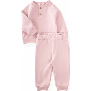 Reglan Kol Patlı Basıc Takım 1-5 Yaş pudra pembe