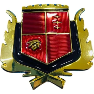 Etiketçilere Şövalye Arma Metal Oto Arma 1 Adet