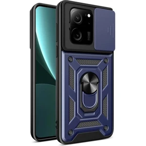 Xiaomi 13T Kılıf Yüzüklü Sürgülü Kamera Korumalı Pars