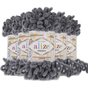 Puffy El Örgü Ipi (5ADET) - 87 Gri