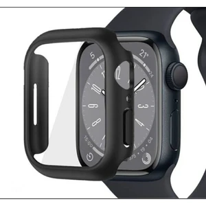Apple Watch 41 mm Uyumlu Ekran ve Kasa Koruyucu Siyah (Ürün Saat Koruyucusudur)