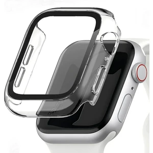 Apple Watch 45 mm Uyumlu Ekran ve Kasa Koruyucu Şeffaf (Ürün Saat Koruyucusudur)