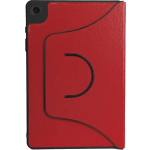 Lenovo Tab M10 TB-X505F Yatay ve Dikey Standlı Dönebilen Silikonlu Fest Tablet Kılıfı