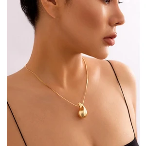 Yleaf Marka Kolye Botega Model Göz Yaşı Kolye Çelik Kolye