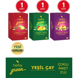 Yeşil Çay Deneme Paketi x 3 Adet