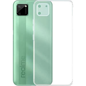 Realme C11 Kılıf Şeffaf Kamera Korumalı Esnek Yumuşak Silikon