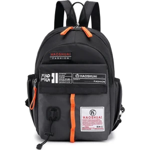 Erkek Sırt Çantası Sling Göğüs Çantaları Omuz Çantası Seyahat Askeri Spor Çok Fonksiyonlu Naylon Erkek Sırt Çantası Küçük Sırt Çantası (Yurt Dışından)