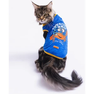 Saks Crab Kedi Köpek Tişörtü Kedi Köpek Kıyafeti