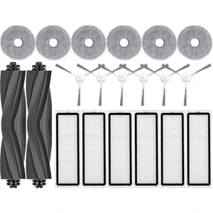 Chihiro586 - 9278 Dreame Bot L10 Prime / L10S Pro Elektrikli Süpürge Ana Yan Fırça Hepa Filtre Paspas Bezi Için 20 Adet Yedek Yedek Parça (Yurt Dışından)