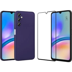Samsung Galaxy A05S ile Uyumlu Telefon Kılıfı ve 5d Tam Kaplayan Cam Ekran Koruyucu