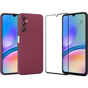 Samsung Galaxy A05S ile Uyumlu Telefon Kılıfı ve 5d Tam Kaplayan Cam Ekran Koruyucu