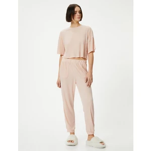 Jogger Pijama Altı Cep Detaylı Beli Lastikli