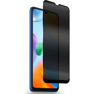 M.TK Moveteck Xiaomi Poco C40 Uyumlu Hayalet Ekran Koruyucu Cam 5d Privacy Yandan Görünmez Gizlilik Sağlayan Ekran Koruyucu Camı Tam Kaplar