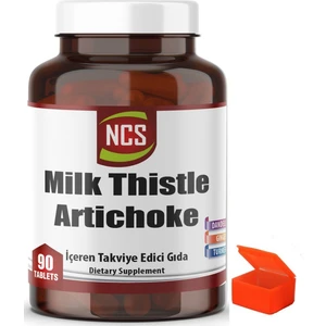 Milk Thistle Artichoke Zerdeçal 90 Tablet - Hap Kutusu