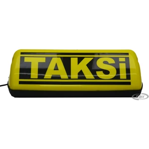 Işıklı TAKSİ Levhası Mıknatıslı
