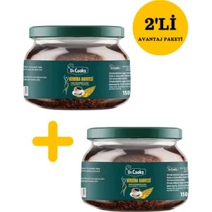 Dr. Cooks Hindiba Detox Kahvesi 2'li Detoks Diyet Türk Kahvesi 2 Aylık (120 Kullanım) Net  300 gr