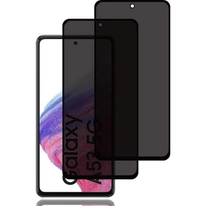 M.TK Moveteck Samsung Galaxy A53 Uyumlu Hayalet Ekran Koruyucu Cam 5d Privacy Yandan Görünmez Gizlilik Sağlayan Ekran Koruyucu Camı Tam Kaplar