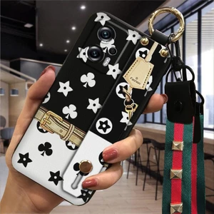 Xiaomi Redmi Note 13 Pro Bileklikli Darbeye Dayanıklı Yumuşak Telefon Kılıfı (Yurt Dışından)