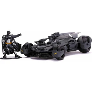 Jada Toys 1:32 Batman Figürlü Batmobile Model Arabalar - Justice League Batmobile Batman